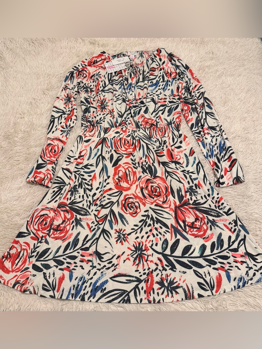 LuLaRoe Jody Long Sleeve Peasant Dress - Size M - NWT - Picture 7 of 11